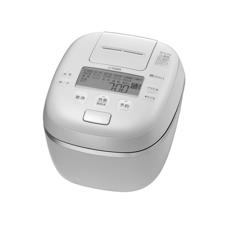 Nồi cơm điện cao tần Tiger JPI-X100-WX/ JPI-X100-KX 1L Áp suất 2 bi